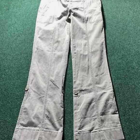 Northface olive green Utility conversion Gorpcore Wideleg Pants - Picture 1 of 14